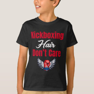 T-shirt Kickboxing Cheveux N'ont Pas D'importance Drôle Ar
