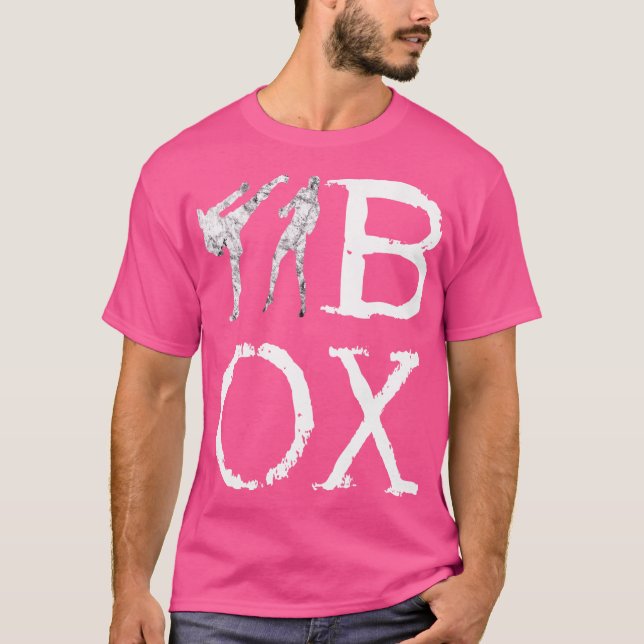 T-shirt Kickboxing High Kick Boxing Tkw Mixed martial art  (Devant)