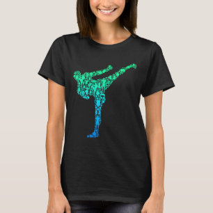 T-shirt Kickboxing Kickboxer Karaté Enfants Garçons Hommes