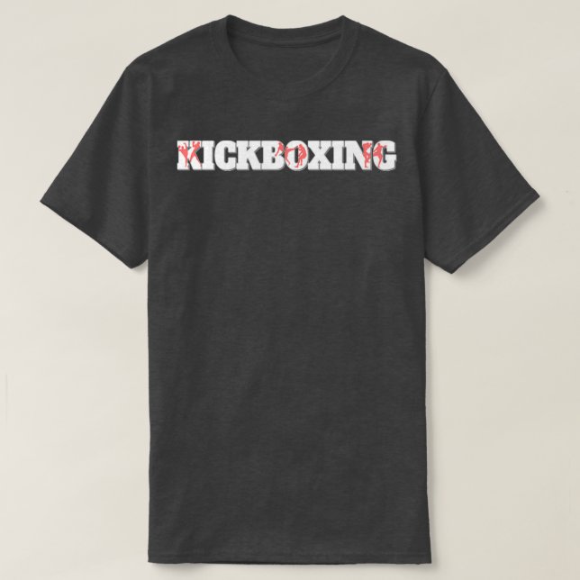 T-shirt Kickboxing Kickboxing (Design devant)