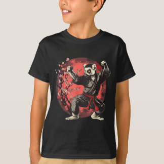 T-shirt Kickboxing Lémurien Arts Martiaux Karaté Jiu-Jitsu