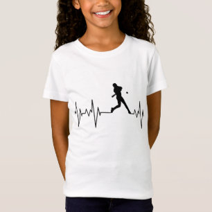 T-shirt Kid Heartbeat de baseball