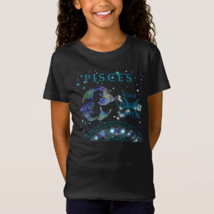T-shirt Kid Retro Pisces Zodiac Traits