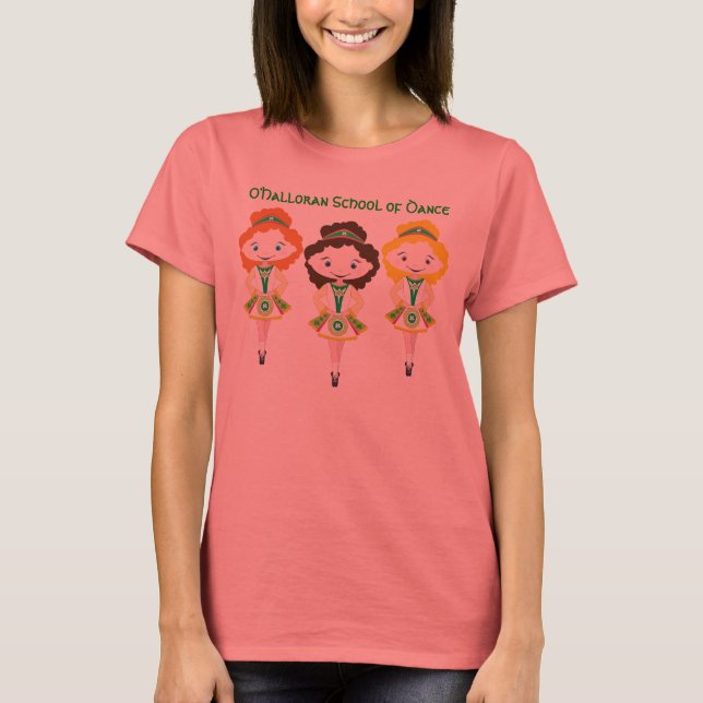 T-shirt KIDLETS irish danseur danse groupe scolaire trio (Devant)