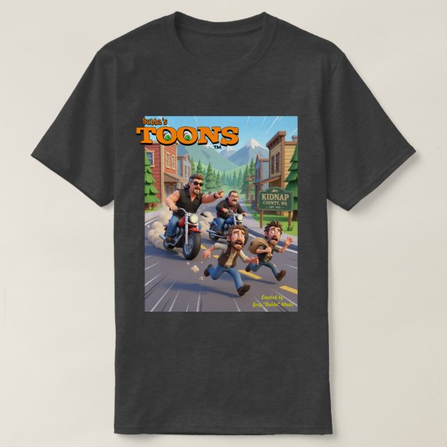 T-SHIRT KIDNAP COUNTY, WASHINGTON (Design devant)