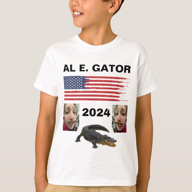 T-SHIRT KIDS AL E. GATOR SHIRT (Devant)