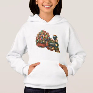 T-Shirt-Kids' Christmas Train T-Shirt