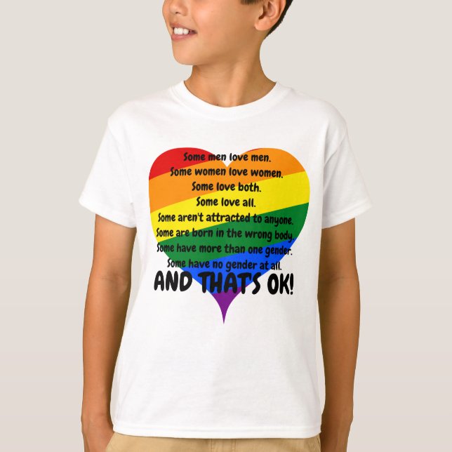 T-shirt Kids Custom Pride (Devant)
