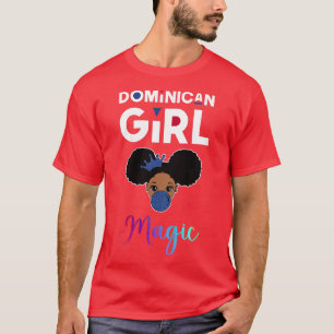 T-shirt Kids Dominican Girl Magic Girls Gum Dominican Rep