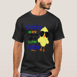 T-shirt Kids Easter Day Baby Boy Son Chicks Are Nothing Bu