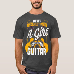 T-shirt Kids Electric Musical Guitare Cute Jeune