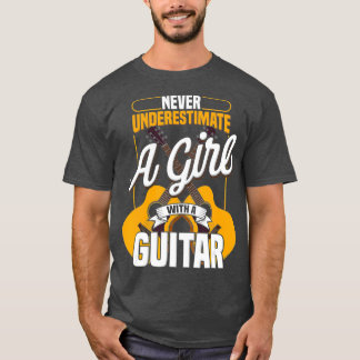 T-shirt Kids Electric Musical Guitare Cute Jeune