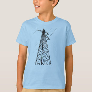 T-shirt Kids Electricity Pylon