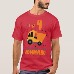 T-shirt Kids Four 4 Yr Birthday