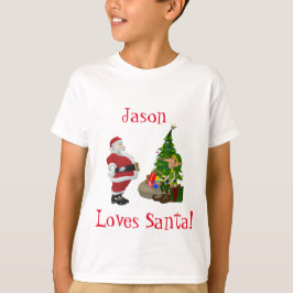 T-shirt Kids Funny Christmas Ajouter Un Nom