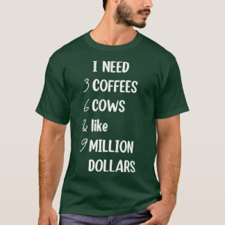 T-shirt Kids Funny cow Saying