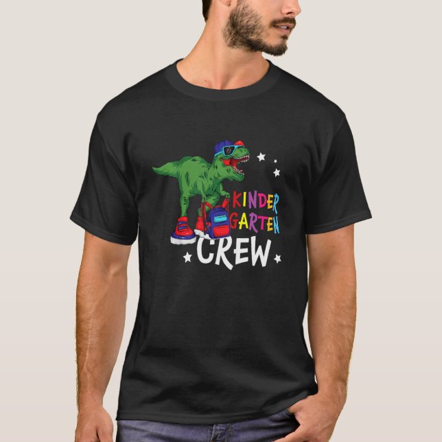 T-shirt Kids Kinder Garten Crew  Back To School (Devant)