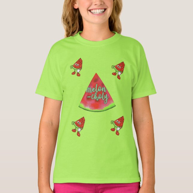 T - Shirt Kids Mini Melon Mood: Süß (Vorderseite)