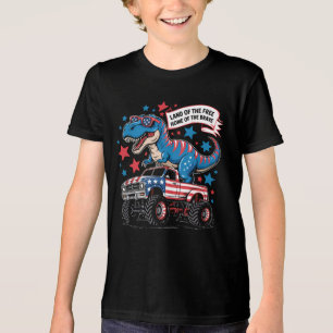 T-Shirt-Kids Patriotisches T-Shirt Tri-Blend Shirt