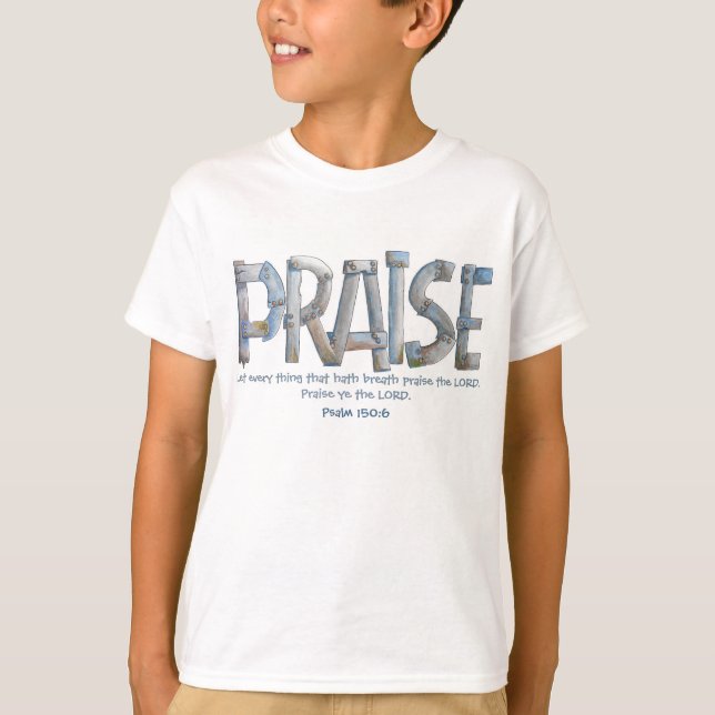 T-shirt Kids Praise (Devant)