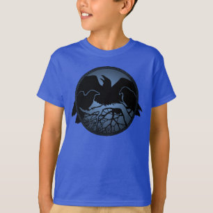 T-shirt Kid's Raven Cool Organic Raven Shirt