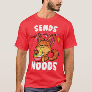 T-shirt Kids Sends noods principal cocon ramen chat kawaii