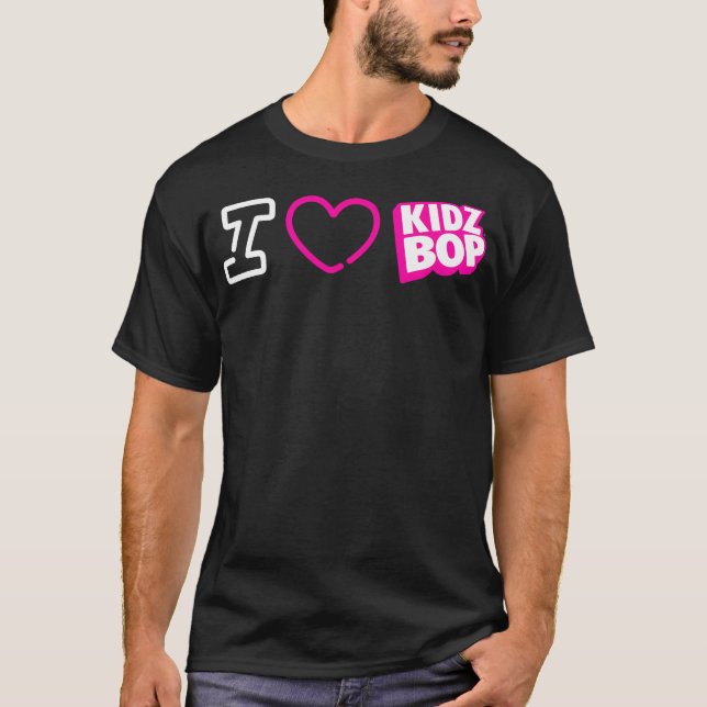 T-shirt Kidz Bop I Love Kidz Bop (Devant)