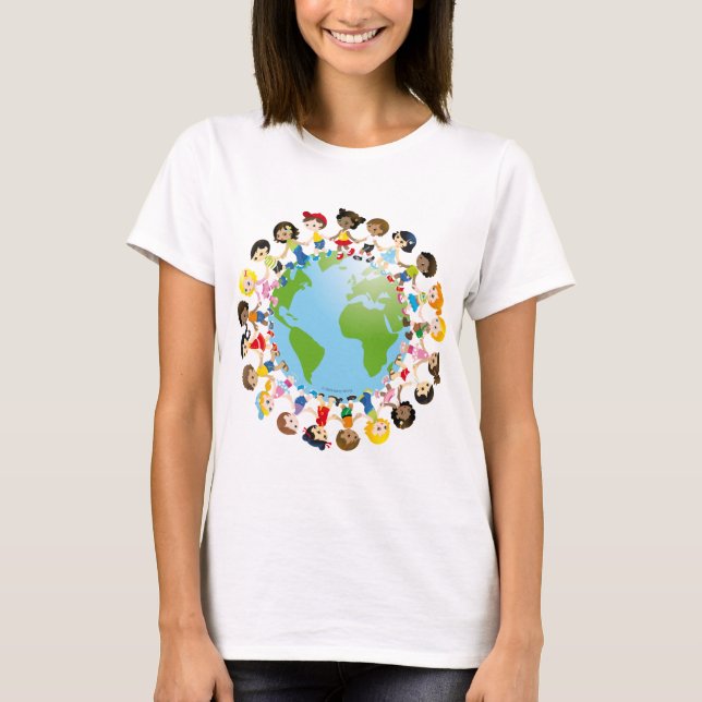 T-shirt Kidz du monde (Devant)