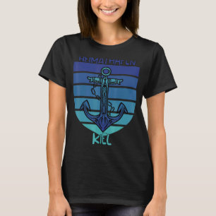 T-shirt Kiel Ancre mer Baltique Souvenir Océan Tourisme He