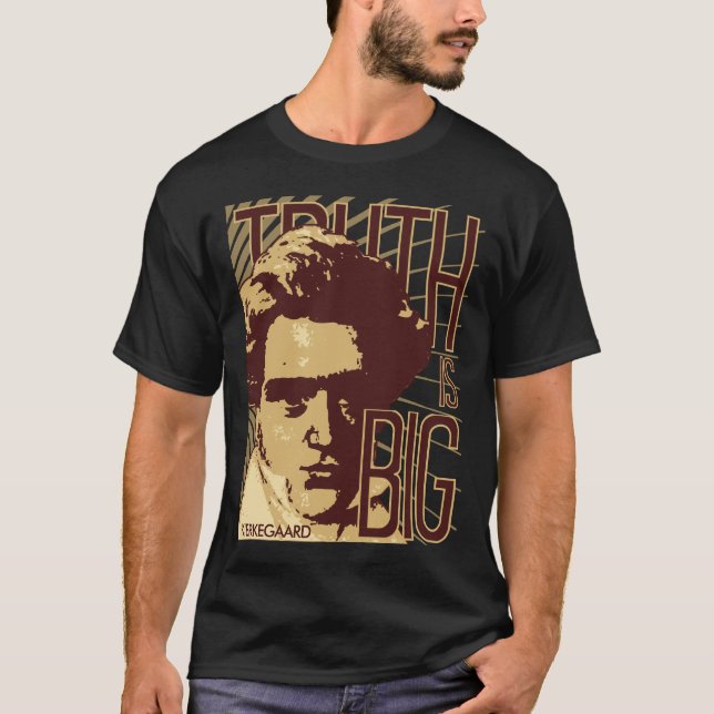 T-shirt Kierkegaard -- Vérité (Devant)
