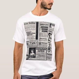 T-shirt Kiev historique : Illustration d'un journal de 191