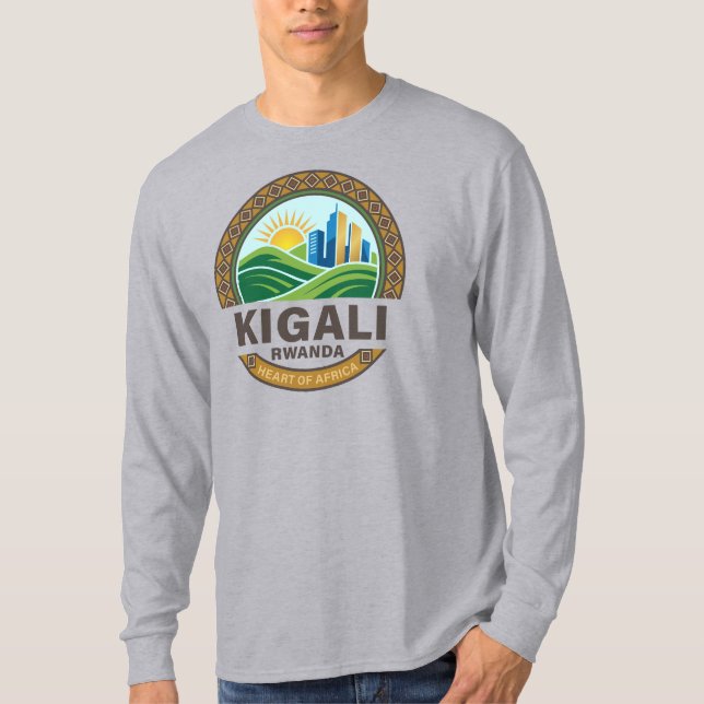 T-shirt Kigali Rwanda Africa (Devant)