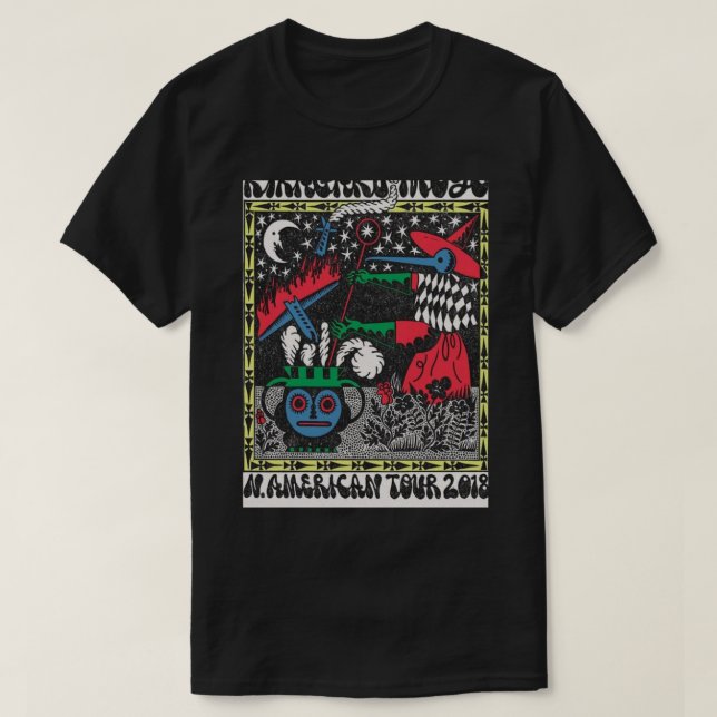T-shirt kikagaku moyo (1) (Design devant)