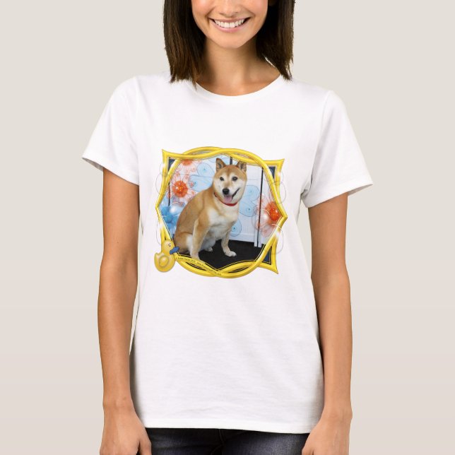T-shirt Kiki - Shiba Inus (Devant)