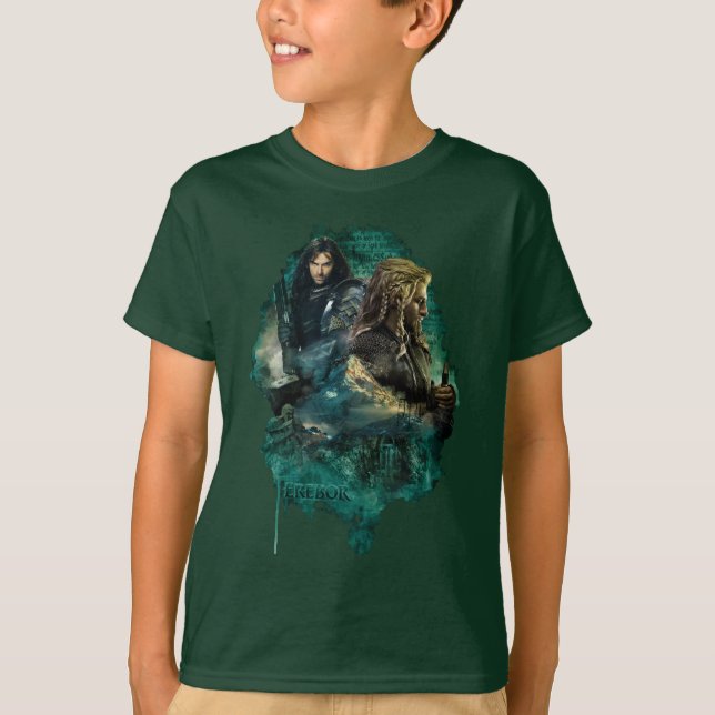 T-shirt Kili & Fili sur Erebor (Devant)