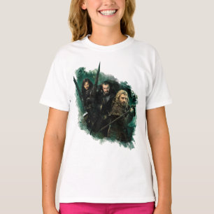 T-shirt Kili, THORIN OAKENSHIELD™, et graphique de Fili
