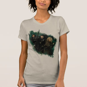 T-shirt Kili, THORIN OAKENSHIELD™, & Fili Graphic