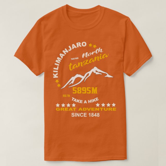 T-shirt Kilimandjaro (Design devant)