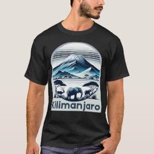 T-shirt Kilimandjaro (Graphique) actif