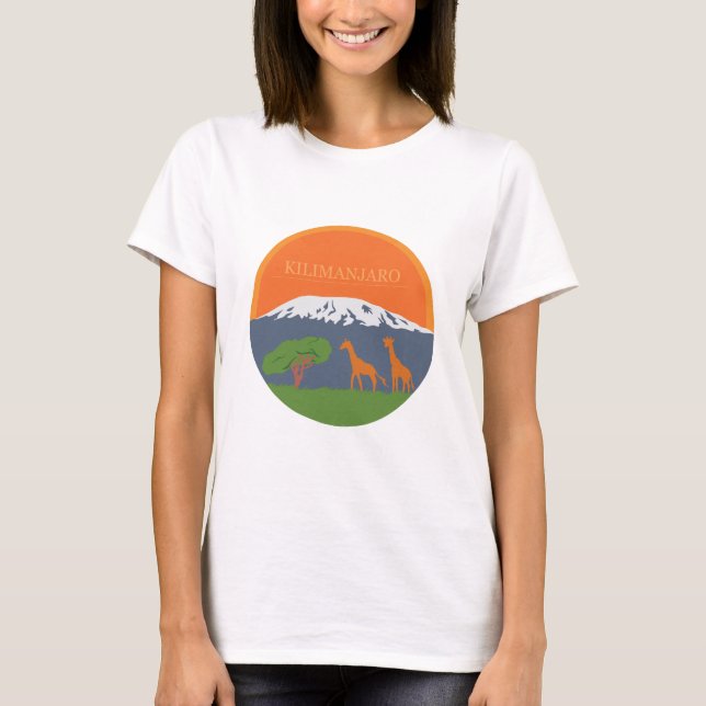 T-shirt Kilimanjaro (Devant)