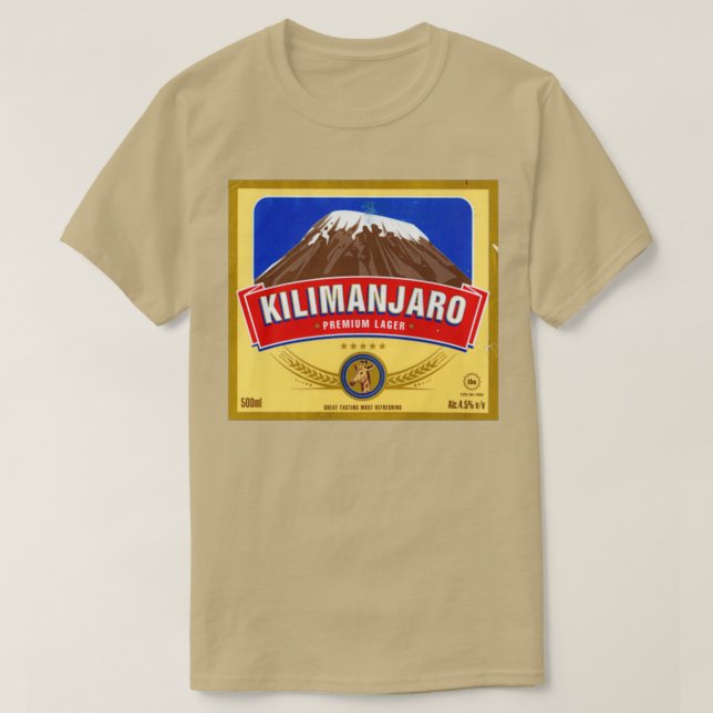 T-shirt Kilimanjaro Lager (Design devant)