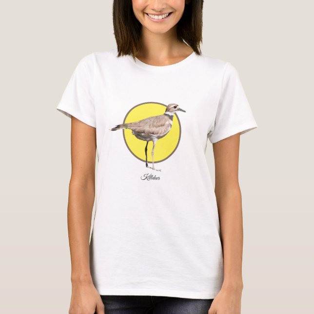 T-shirt Killdeer Bird (Devant)