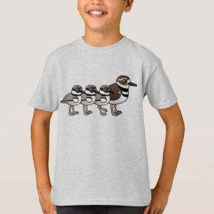 T-shirt Killdeer et trois poussins