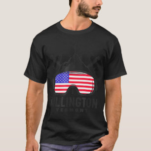 T-shirt Killington vermont ski rétro ski