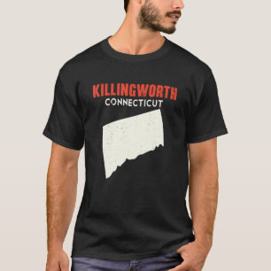 T-shirt Killingworth Connecticut USA State America Travel