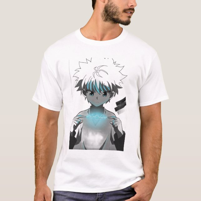 T-shirt Killua de Hunter x Hunter anime (Devant)