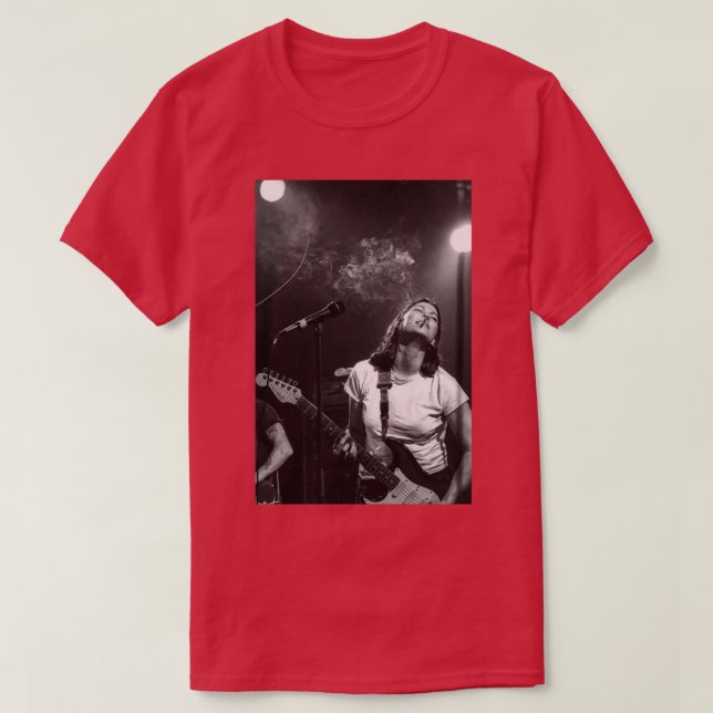 T-shirt Kim Deal joue de la guitare (Design devant)
