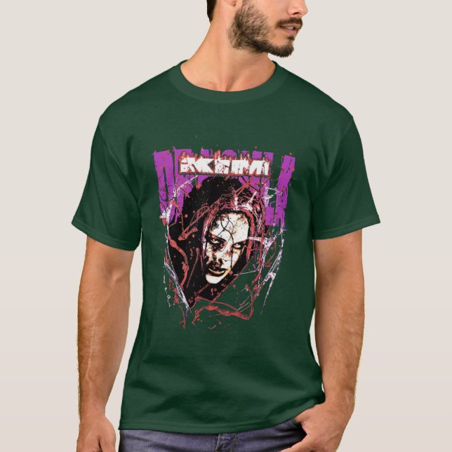 T-shirt Kim Dracula girl (Devant)