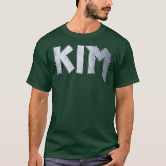 T-shirt Kim en métal lourd