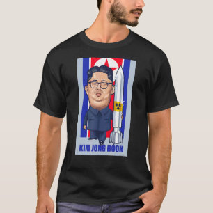 T-shirt Kim Jong Boom Kim Jong Un Graphique Parodique